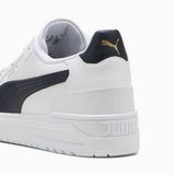 Puma Mens Shuffle Downtown Sneakers In White And Navy