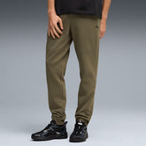 Puma Mens Tech Track Pants In Dark Green