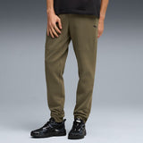 Puma Mens Tech Track Pants In Dark Green