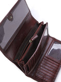 Polo Kenya Trifold Purse In Brown
