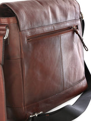 Polo Hudson Messenger Bag In Brown