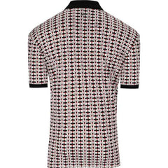 Polo Mens Geo Printed Golfer In Red
