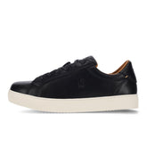 Polo Mens Classic Leather Sneakers In Black
