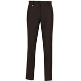 Polo Mens Custom Fit Trosuer In Chocolate