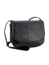 Polo Etosha Flapover Saddle Bag In Black