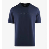 Bugatti Mens 1/2 Sleeve T-Shirt In Navy Blue