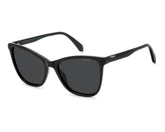 Polaroid Polarized Cat Eyes Sunglasses In Black