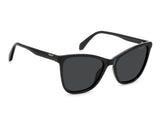 Polaroid Polarized Cat Eyes Sunglasses In Black