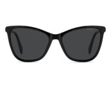 Polaroid Polarized Cat Eyes Sunglasses In Black