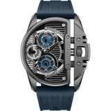 Police Gun Blue Black Silicone