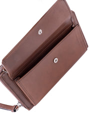Polo Colorado Phone Sling Bag In Brown