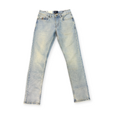 Polo Mens Knitted Slim Leg Denim Light Wash