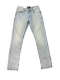 Polo Mens Knitted Slim Leg Denim Light Wash