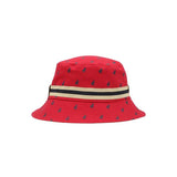 Polo Mens Monogram Reversible Bucket Hat In Stone