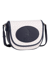 Polo Porter Saddle Flapover Sling Navy