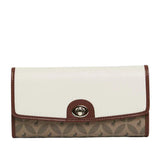 Polo Womens Preston Smalls Clutch Purse In Tan
