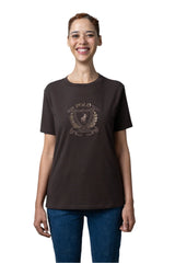 Polo Womens Casey Short Sleeve Crest T-Shirt Chocolate