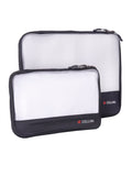Cellini Travel Essentials 2 Large/Medium Packing Cubes In Black