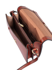 Polo Vega Concertina Brown Sling Bag