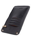 Polo Vegan Cellphone Purse In Black