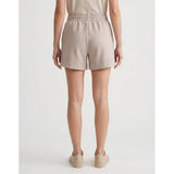 Polo Womens Zoe Soft Track Shorts In Mushroom