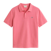 Gant Mens Regular Shiel Golfer In Rose Pink