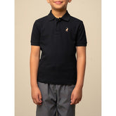 Polo Boys Austin Short Sleeve Golfer In Black