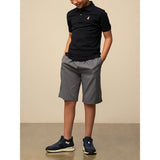 Polo Boys Short Sleeves Austin Golfer In Black