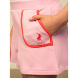 Polo Girls Madison Short In Pink
