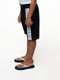 Polo Boys Preston Printed Short In Navy