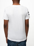Polo Boys James V Neck T-Shirt In White