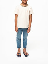 Polo Girls Asha Short Sleeve Pique T-Shirt In Sand