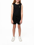Polo Girls Gabriella Sleeveless Jumpsuit In Black