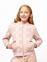 Polo Girls Amy Aop Sport Jacket In Pink