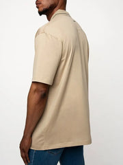 Polo Mens Plain Golfers In Camel