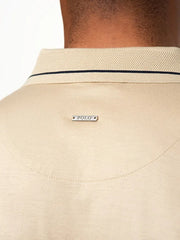 Polo Mens Dm Plain Golfer Taupe