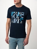 Polo Mens Logo Printed Short Sleeves T-Shirt Navy