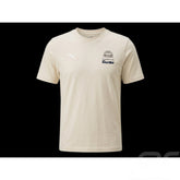 Puma Mens Porsche Legacy Oversized Graphic T-Shirt In Alpine Snow