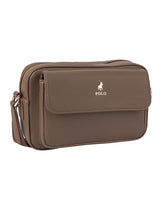 Polo Lyon Camera Bag With Front Pocket Taupe - One Size