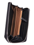 Polo Lyon Zip Around Purse Black