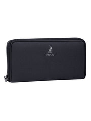 Polo Lyon Zip Around Purse Black