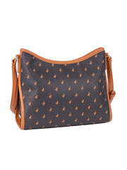 Polo Iconic Tulip Sling Bag In Brown