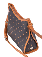 Polo Iconic Tulip Sling Bag In Brown