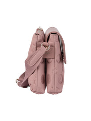 Polo Womens Flapover Multi Sling Bag In Blush