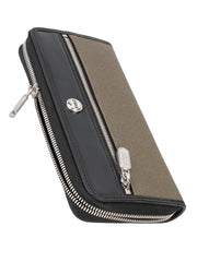 Polo Clifton Small Zip Around Purse Olive