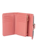 Polo Kelsey Small Medium Trifold Purse In Brown