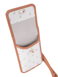 Polo Kelsey Small Phone Pouch Sling Purse In Brown