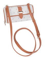 Polo Kelsey Small Phone Sling Purse In Grey