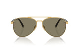 Prada Unisex Sunglasses In Havana & Gold
