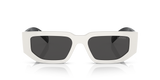 Prada Pr Womens Sunglasses In White and Black